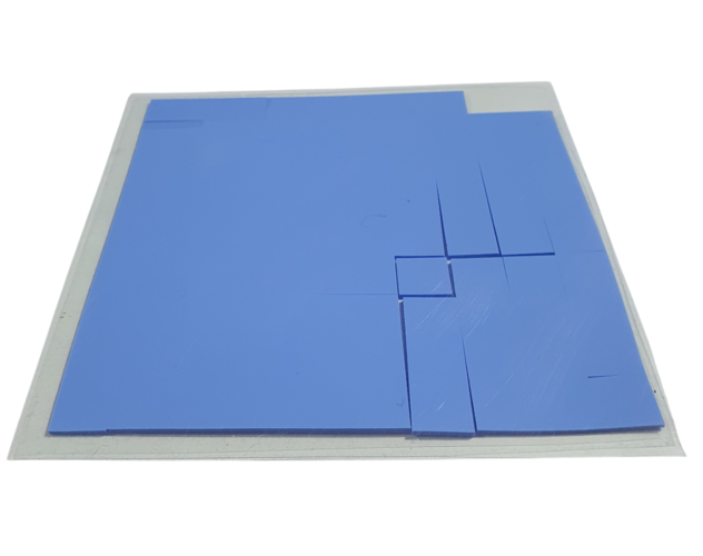 THERMAL PAD AZUL GROSOR 1.0 MM VENTA DE UNIDAD MEDIDAS: 10 MM X 10 MM NUEVO