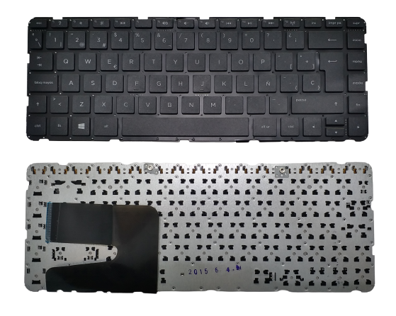 TECLADO HP 14-e 14-r 14-d 14-n 14-g 240-g2 245-g3 - SIN MARCO - ORIGINAL