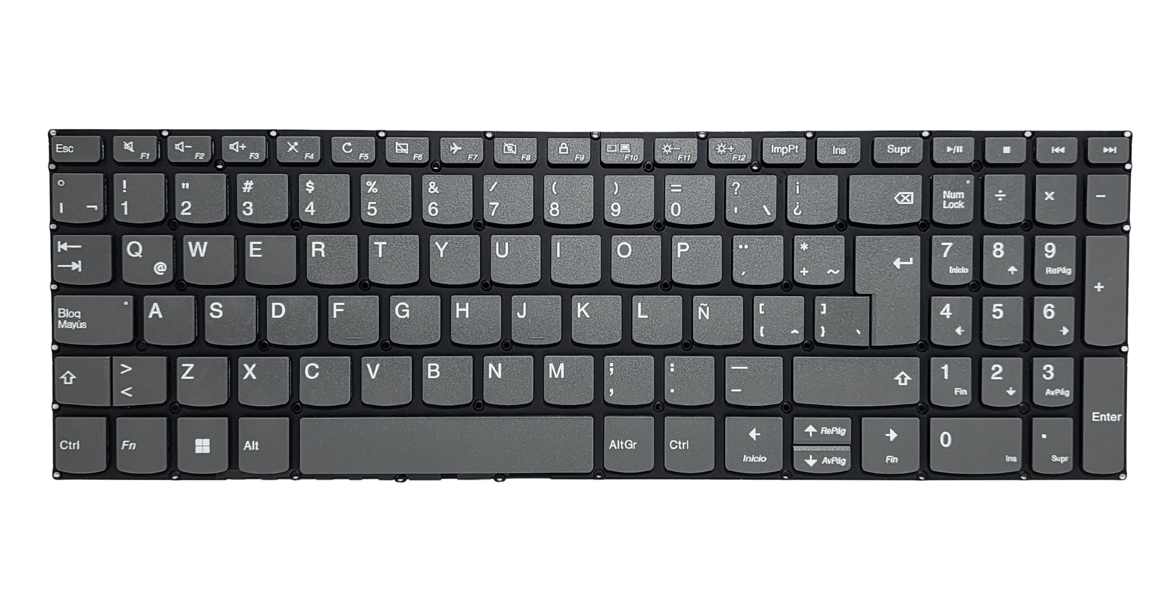 TECLADO PARA LENOVO 330S-15ARR 330S-15AST 330S-15IKB 720S-15IKB V330-15IKB SIN BOTON POWER ORIGINAL