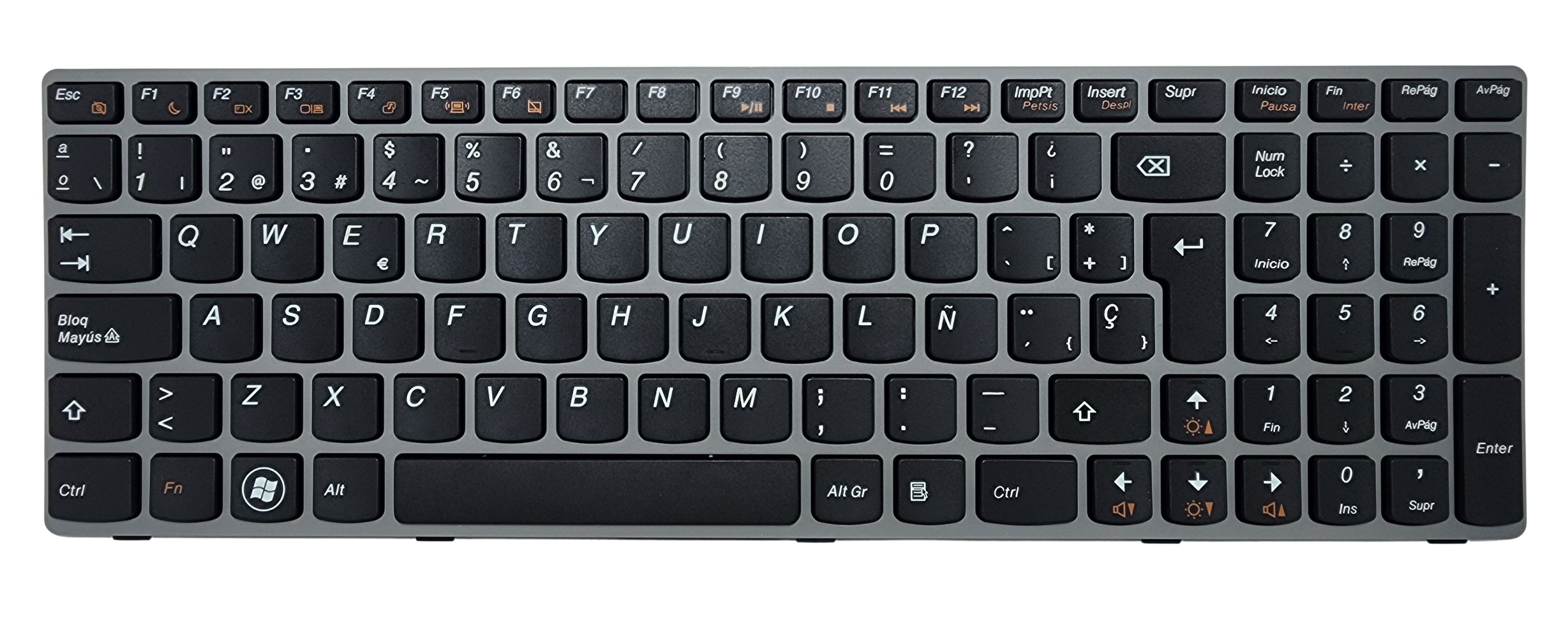 Teclado Lenovo G570 G575 Z560 Z560A Z565 Z565A Z570 G575 SP