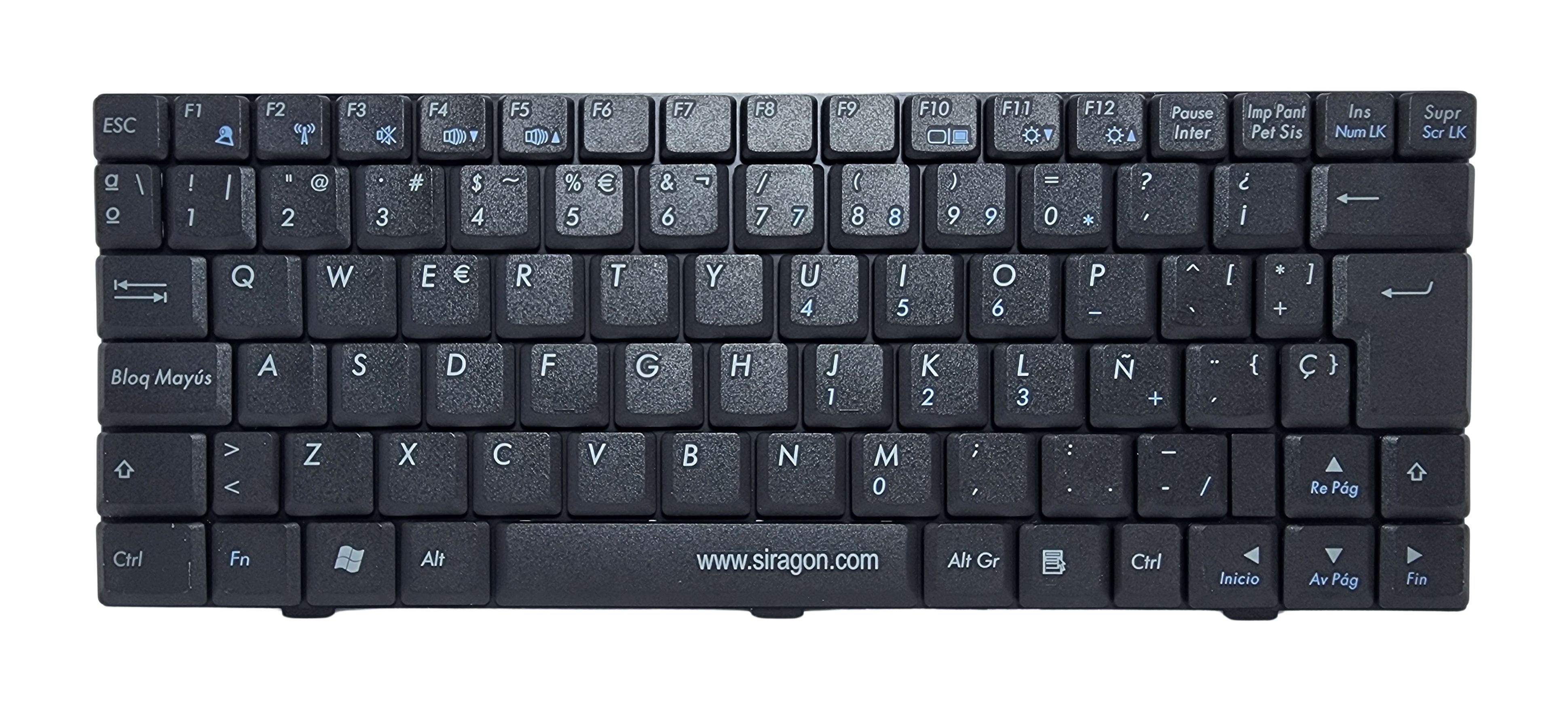 TECLADO SIRAGON ML1030 SP