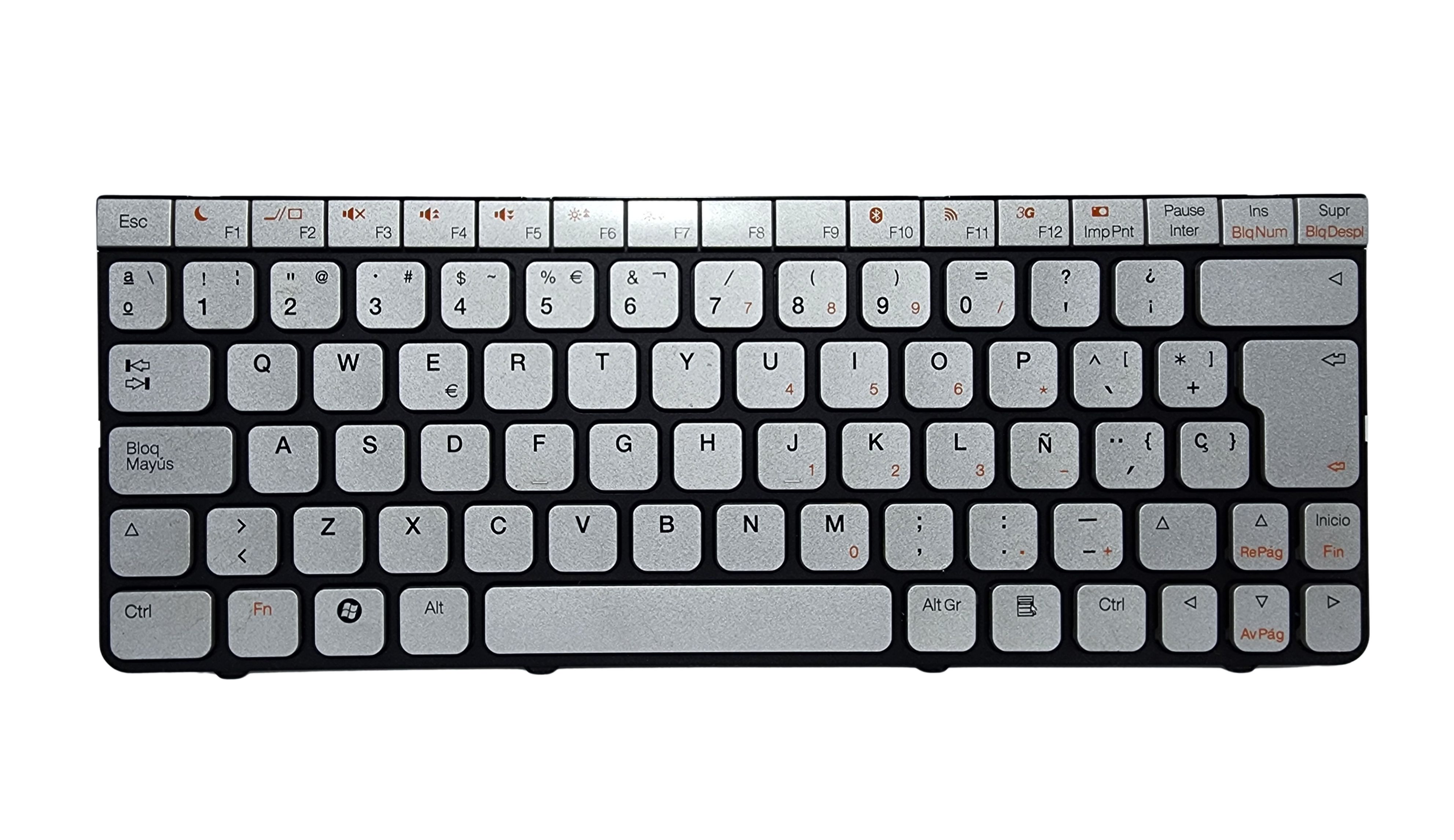 TECLADO SIRAGON BLADE SL6320 SP