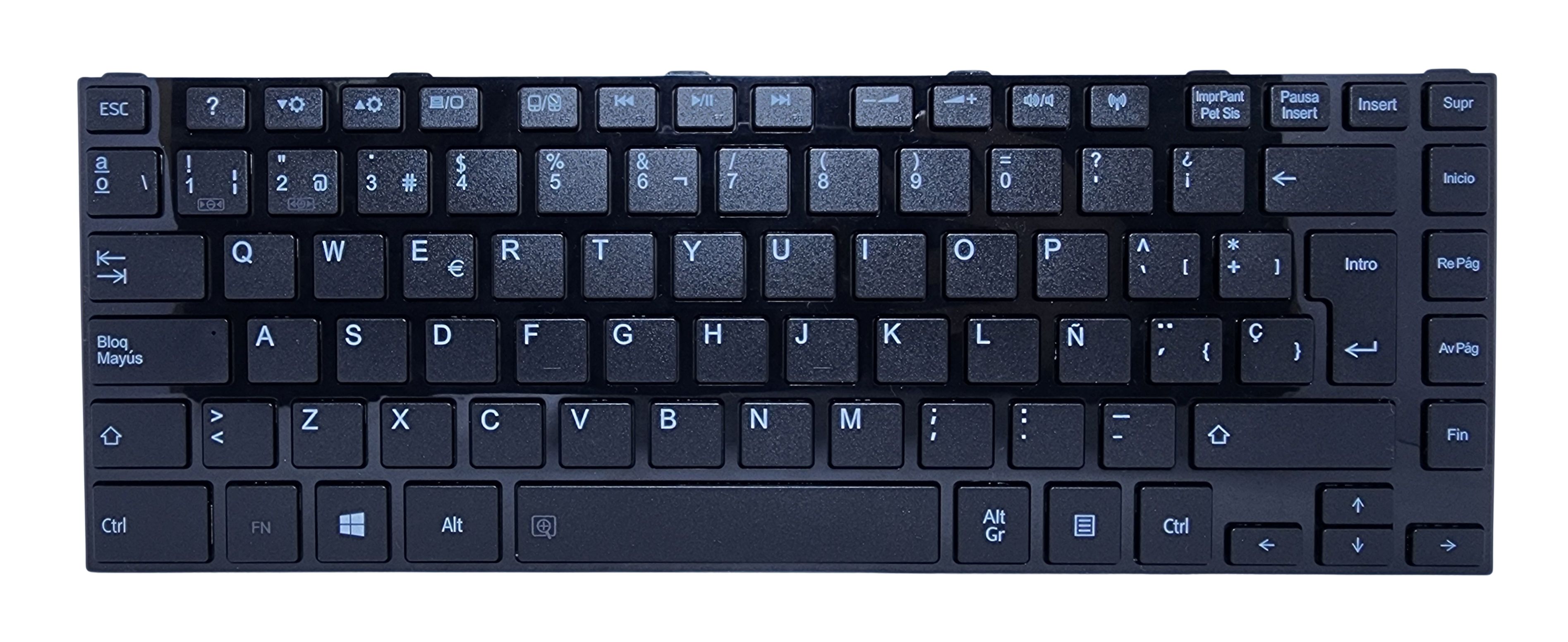 TECLADO LAPTOP TOSHIBA C40 C40-A C40D C40D-A C45-A C45D-A L40-A L45-A L45D-A