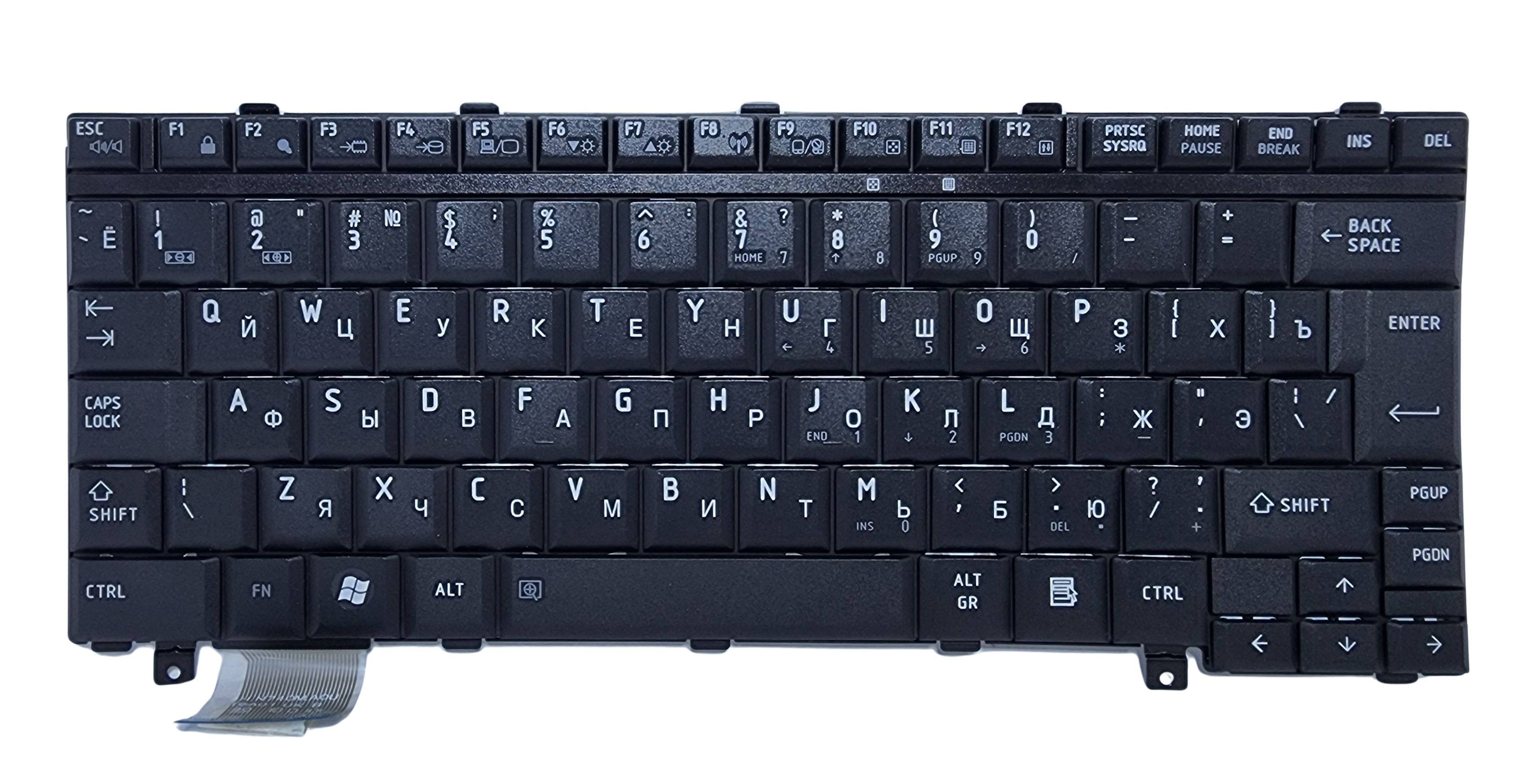 TECLADO TOSHIBA U305 U300 M600 M700 ING