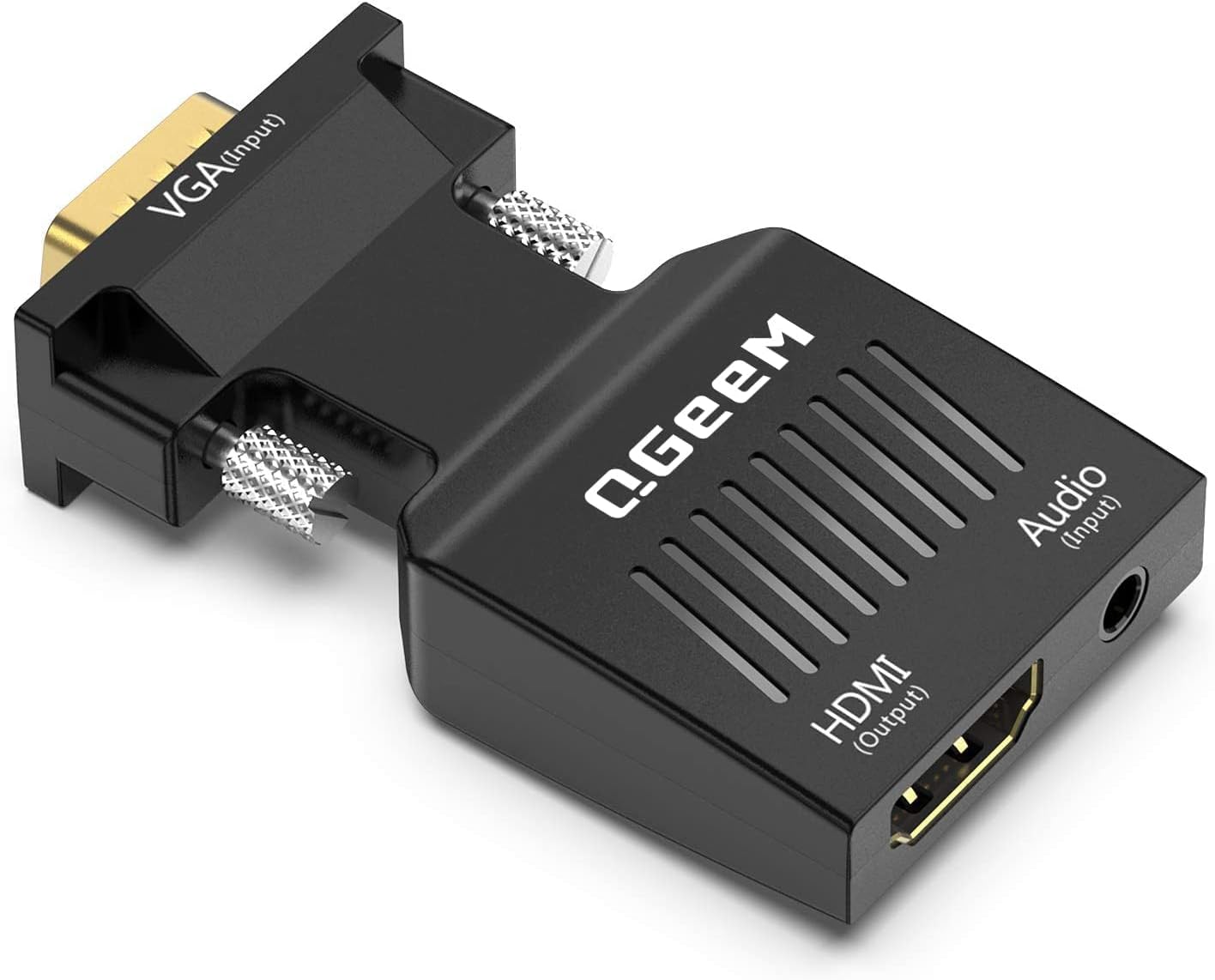 Adaptador Qgeem Para Conexión Vga A Conexión Hdmi