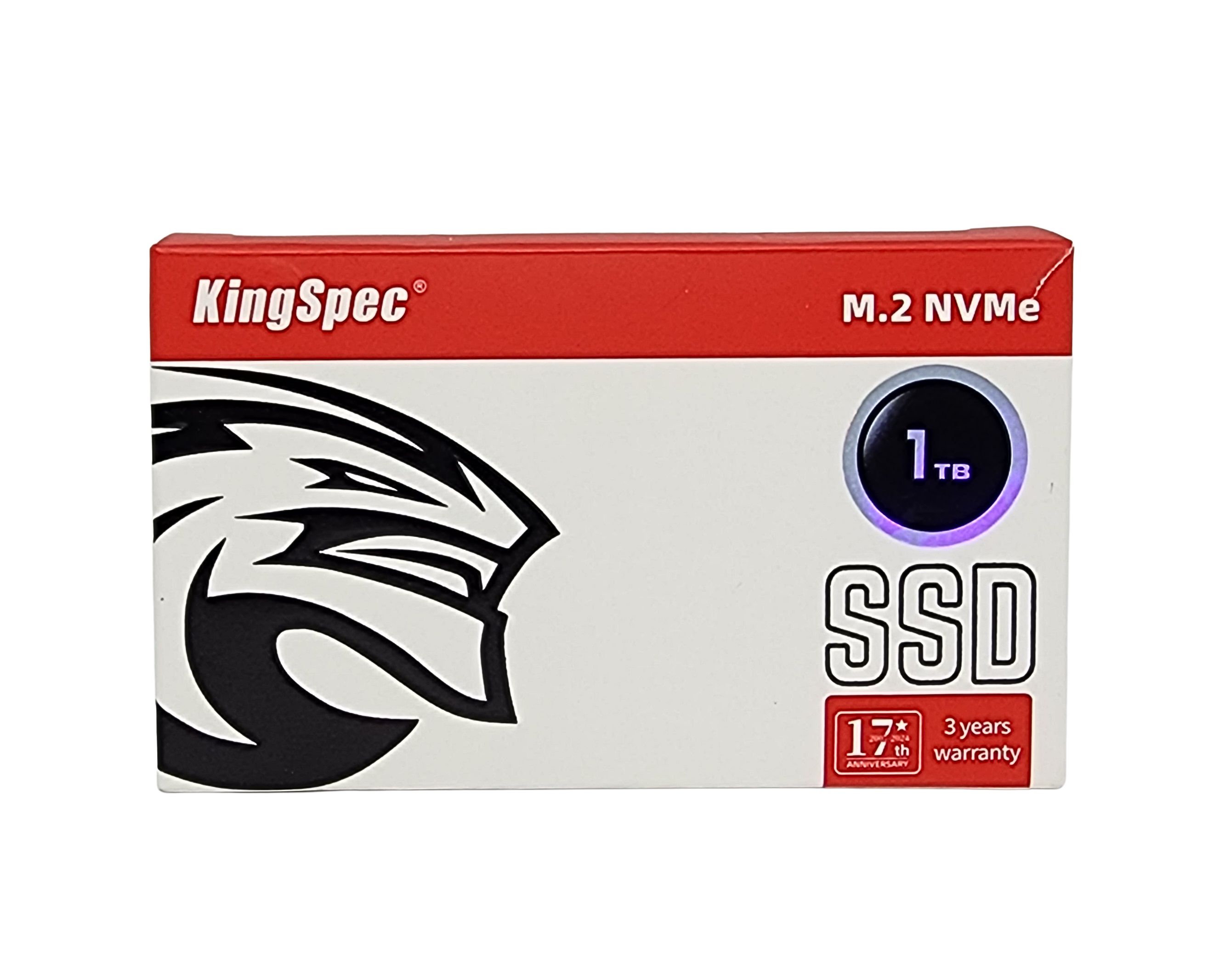 DISCO SOLIDO SSD M.2 2242 NANO (NVMe) 1TB KINGSPEC PCIe 4.0 
