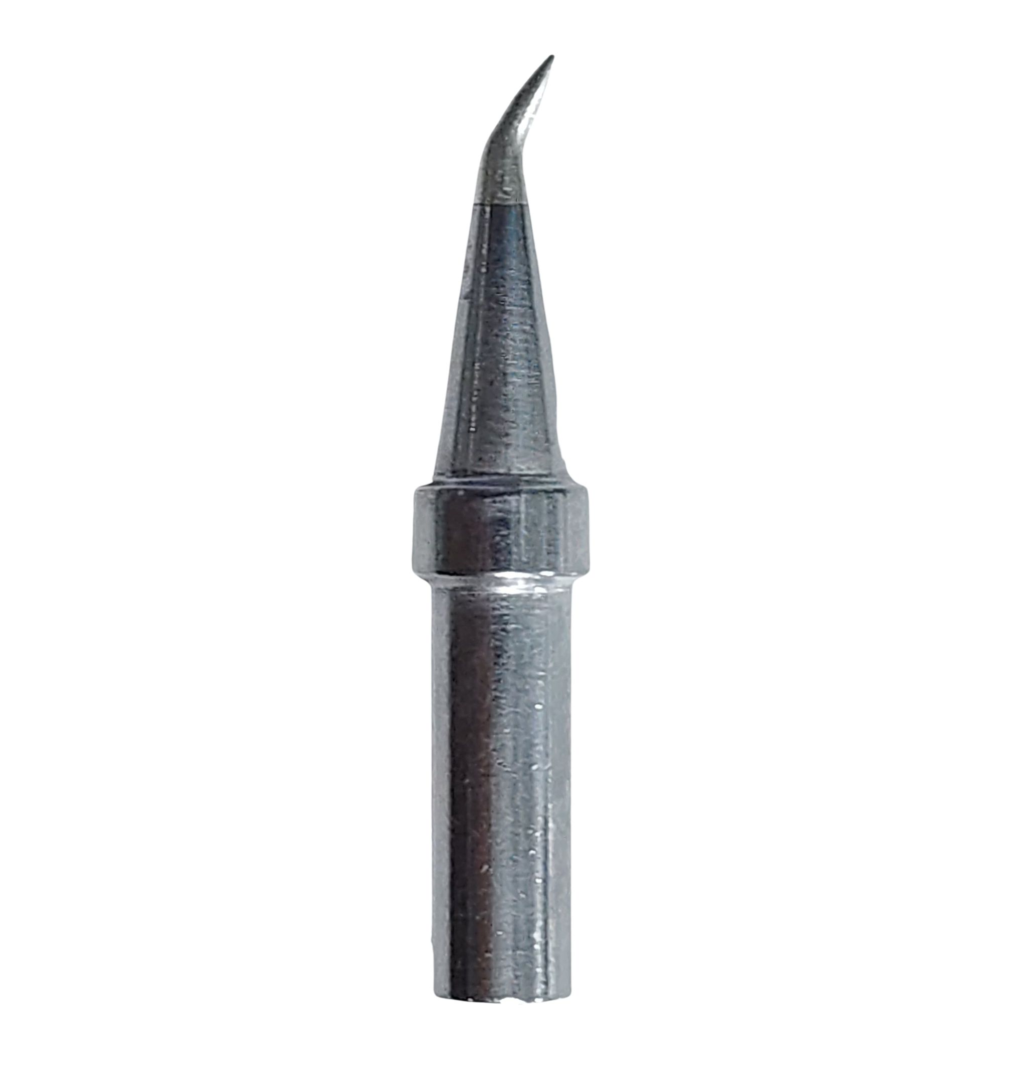 PUNTA AGUJA CONICA DE SOLDADURA INCLINADA (CURVA) 0.2mm 