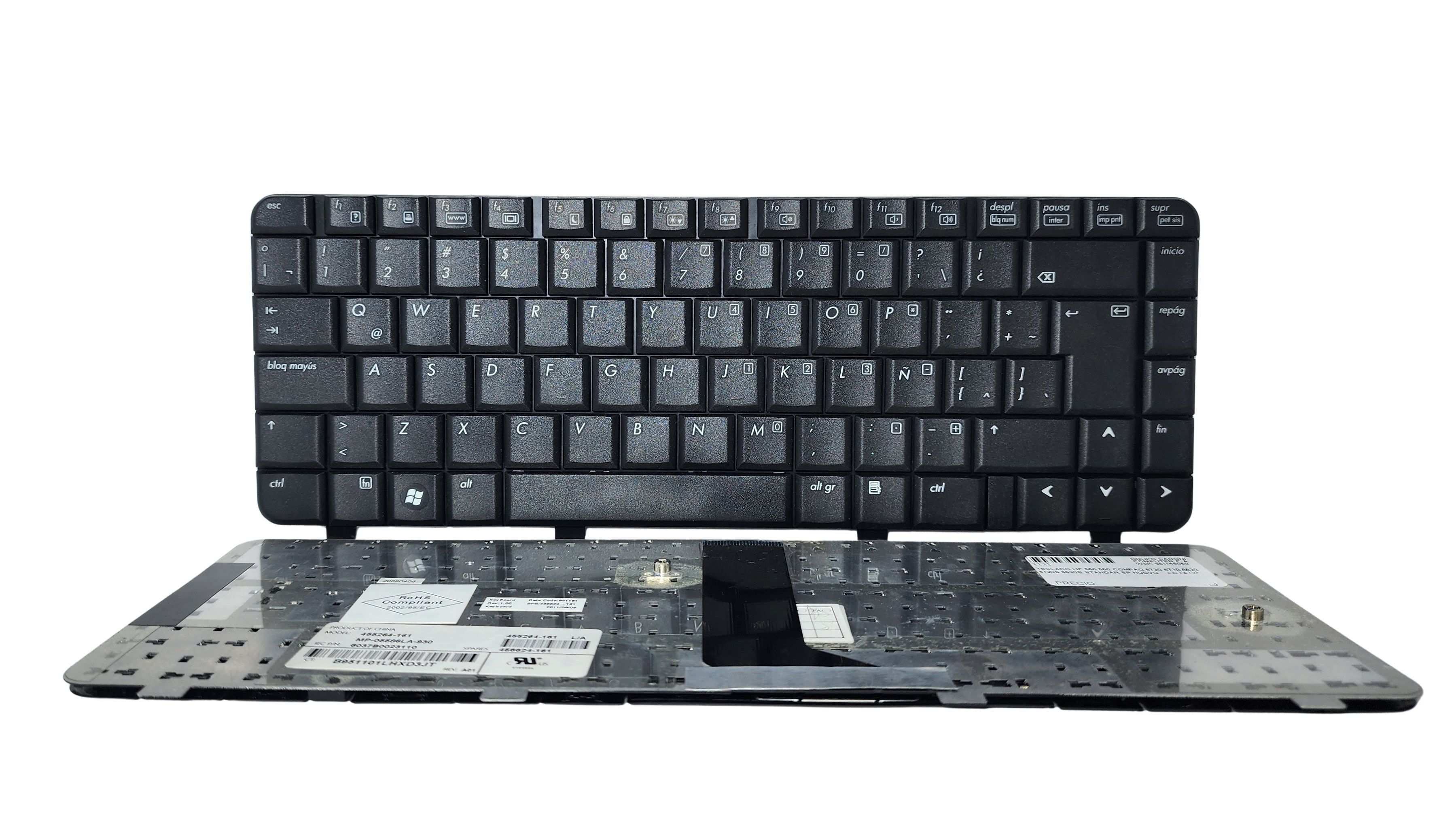 TECLADO HP 550 COMPAQ 6720 6710 6520 6720S 6520S STANDAR SP NUEVO